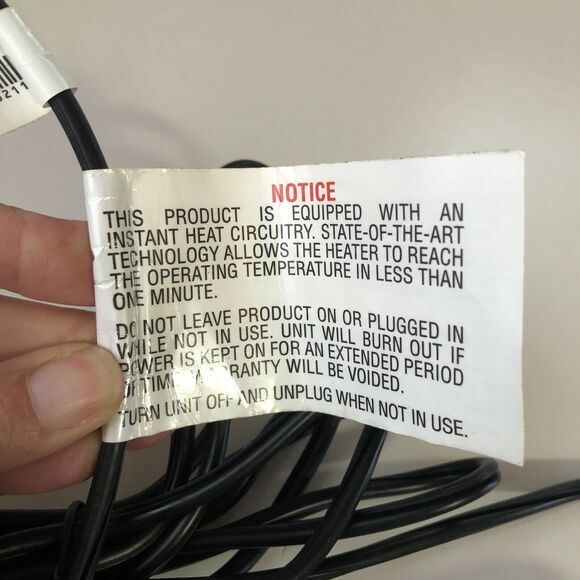 Conair Ceramic Tools Flat Iron - Pre Owned - Picture 5 of 7